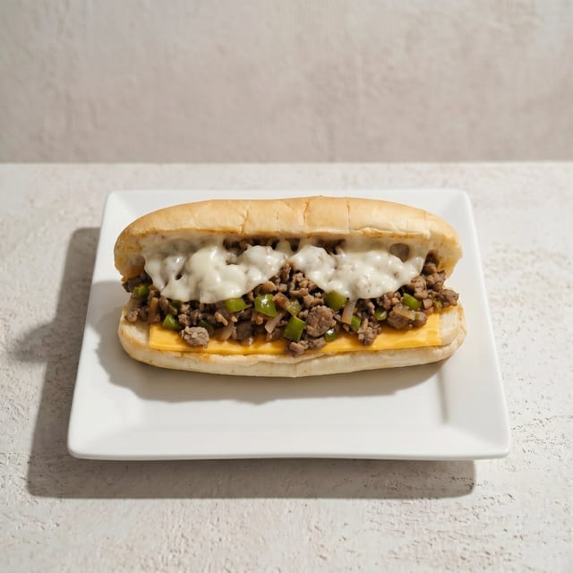 Chopped Cheese Sub.
